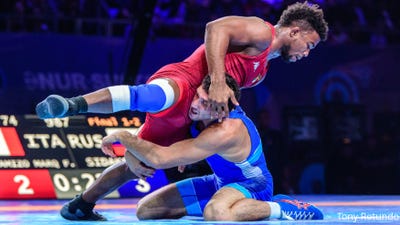 74 kg Final - Frank CHAMIZO (ITA) vs. Zaurbek SIDAKOV (RUS)