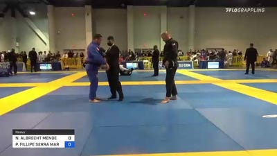 NATHAN ALBRECHT MENDELSOHN vs PEDRO FILLIPE SERRA MARINHO 2021 American National IBJJF Jiu-Jitsu Championship
