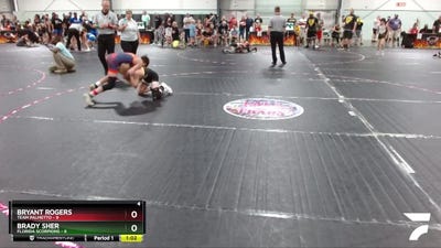 80 lbs Round 1 (6 Team) - Bryant Rogers, Team Palmetto vs Brady Sher, Florida Scorpions