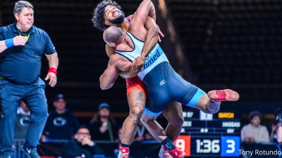 97 lbs Match - G'Angelo Hancock, United States vs Ahmed Hassan, Egypt