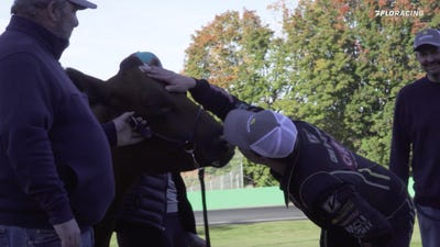 Chris Pelkey Lives A Dream By Kissing Cow At The Milk Bowl