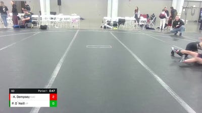 60 lbs Round 5 - Kaleb Dempsey, NOVA Wrestling Club vs Patrick O`Neill, Virginia Patriots
