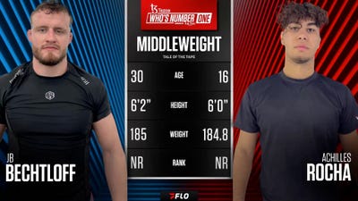 Achilles Rocha vs JB Bechtloff Tezos WNO 19: Meregali vs Duarte Presented by Fat Tire