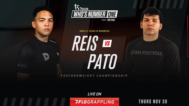 'Baby Shark' Diogo Reis To Defend WNO Title Against Diego 'Pato' Oliveira
