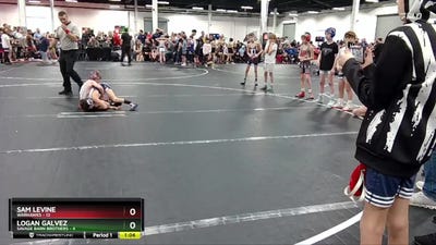 52 lbs Round 1 (8 Team) - Sam Levine, Warhawks vs Logan Galvez, Savage Barn Brothers