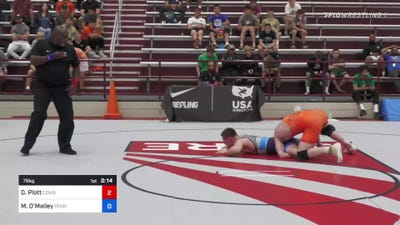 79 kg Rr Rnd 2 - Dustin Plott, Cowboy RTC vs Michael O'Malley, Pennsylvania RTC
