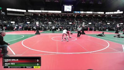 146 lbs Cons. Round 5 - Lukas Grillis, HDH1 vs Noah Ries, WAD1