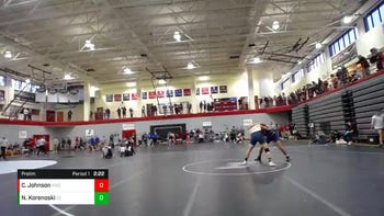 157 lbs Prelim - Cade Johnson, Kentucky Wesleyan vs Noah Korenoski, Coker