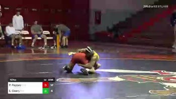 157 lbs Rr Rnd 1 - Peter Pappas, Edinboro vs Elija Cleary, Pitt