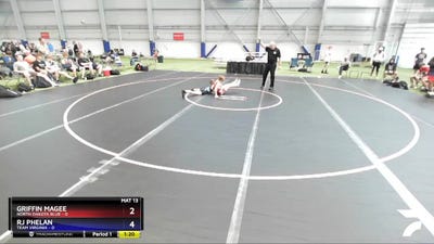 88 lbs Round 3 (6 Team) - Griffin Magee, North Dakota Blue vs RJ Phelan, Team Virginia