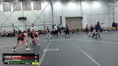 105 lbs Placement (4 Team) - Caiden Hargrove, Warhawks Black vs Jacob Lawrence, Revival