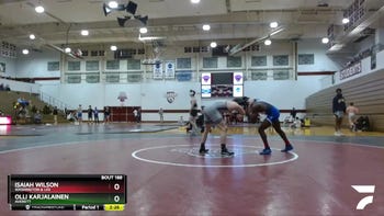 133 lbs 3rd Place Match - Olli Karjalainen, Averett vs Isaiah Wilson, Washington & Lee