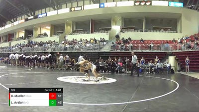 126 lbs Round 6 (8 Team) - Logan Avalon, Garden City vs Kaydon Mueller, Seward