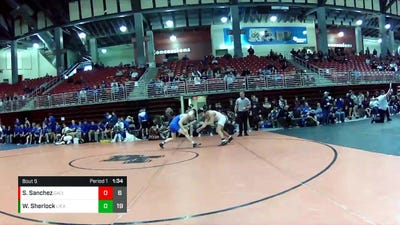 152 lbs Round 2 (8 Team) - Westin Sherlock, Lincoln East vs Sergio Sanchez, Garden City