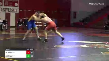 285 lbs Rr Rnd 1 - Max Millin, Edinboro vs Jake Slinger, Pitt