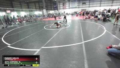 95 lbs Champ. Round 2 - Parker Welch, Machine Shed vs Seth Hopkins 🐐, Virginia Team Predator