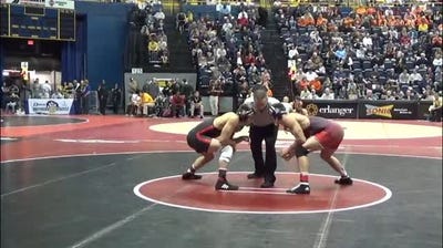 174lbs Round 3 Robert Kokesh (Nebraska) vs. Barrett Walthall (Chattanooga)