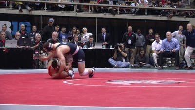 174lbs Finals Robert Kokesh (Nebraska) vs. Matt Brown (Penn State)