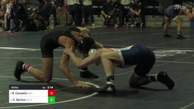 165 lbs Round Of 16 - Brevin Cassella, Binghamton vs Chase Barlow, Bucknell
