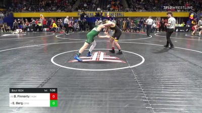 125 lbs Round Of 32 - Brock Finnerty, Thomas Jefferson vs Easton Berg, Conemaugh Township