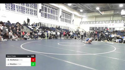 150 lbs Semifinal - Derek McMahon, Middletown vs Jake Maddox, Newtown