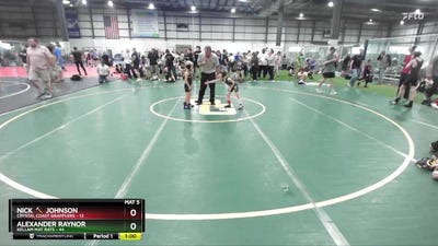 50 lbs Round 1 - Alexander Raynor, Kellam Mat Rats vs Nick 🔨 Johnson, Crystal Coast Grapplers