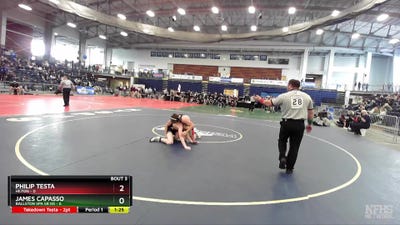 145 lbs Round 3 (3 Team) - Philip Testa, Hilton vs James Capasso, Ballston Spa Sr HS