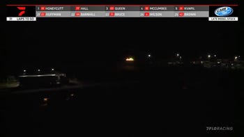 Lights Go Out During CARS Tour Feature At Langley Speedway