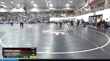 149 lbs Cons. Round 2 - Georgino Moraga, Montana State-Northern vs Parker Terronez, St. Ambrose University