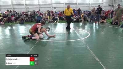 125 lbs Pools - Stran Schimmel, Ohio Gold 14K vs Easton Berg, West Virginia Wild