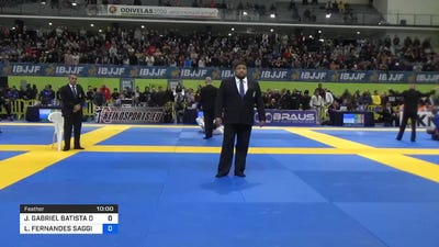 JOÃO GABRIEL BATISTA DE SOUSA vs LEONARDO FERNANDES SAGGIORO 2020 European Jiu-Jitsu IBJJF Championship