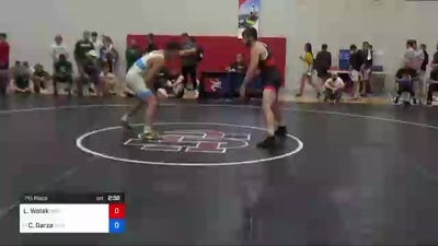 79 kg 7th Place - Lennox Wolak, New York City RTC vs Ceasar Garza, California