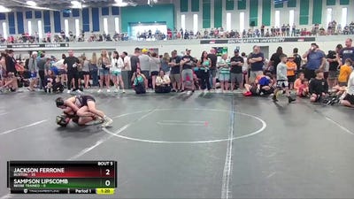 72 lbs Round 2 (6 Team) - Jackson Ferrone, Buxton vs Sampson Lipscomb, Beebe Trained