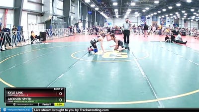 80 lbs Rd# 9- 2:15pm Saturday Final Pool - Kyle Link, Maryland Black vs Jackson Smith, Lions Wrestling Academy
