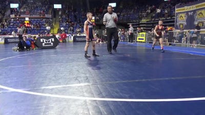 70 lbs Consy 4 - Matthew Bly, Wilkes Barre vs Griffin Doroshenko, North Pocono
