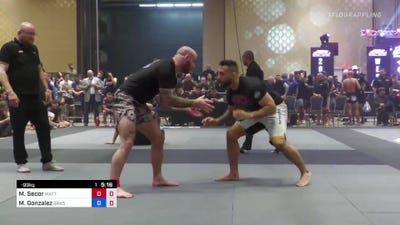 Matt Secor vs Mario Gonzalez 2022 ADCC West Coast Trial