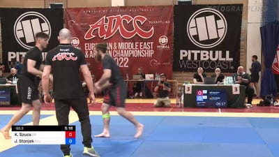 Kristof Szucs vs Julian Stonjek 2022 ADCC Europe, Middle East & African Championships