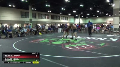 195 lbs Placement Matches (16 Team) - Anthony White, Elite Athletic Club vs Gunner Henry, Brownsburg