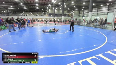 85 lbs Round 1 (6 Team) - Kyle Link, PIT BULL WRESTLING ACADEMY vs Ryan Hatley, BELIEVE TO ACHIEVE