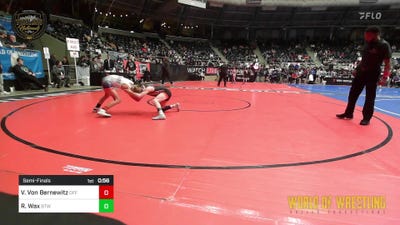 77 lbs Semifinal - Vince Von Bernewitz, Off Da Grid vs Rylen Wax, Burnett Trained Wrestling