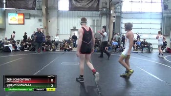 130 lbs Round 7 (8 Team) - Gideon Gonzalez, TSB vs Tom Schechterly, Mat Assassins