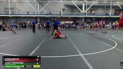 88 lbs Round 7 (8 Team) - James Yonushonis, Headhunters vs Jacob Keenan, Roughhouse