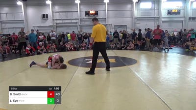 90 lbs Round 2 - Griffin Smith, Backyard Brawlers vs Liam Eye, WV Wild 2