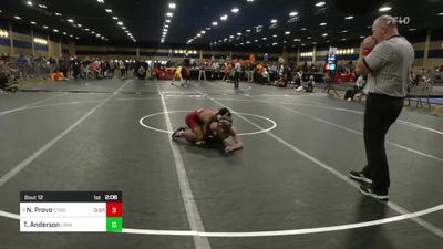 125 lbs Rd Of 32 - Nico Provo, Stanford vs Trever Anderson, Northern Iowa