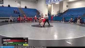 149 lbs Round 2 (4 Team) - Alex Barr, Wabash vs James Yarbro, Schreiner