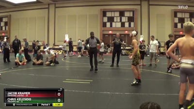 125 lbs Finals (8 Team) - Chris Kelesidis, Triumph WC vs Jacob Kramer, Dragons United