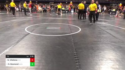 75 lbs Final - Nelson Villafane, Riverside vs Noah Desmond, Nazareth