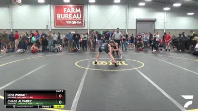 110 lbs Quarterfinal - Levi Wright, Machine Shed Wrestling vs Chase Alvarez, Eastern Loundoun Wrestling Clu