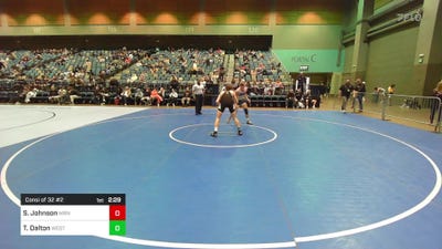 149 lbs Consi Of 32 #2 - Seth Johnson, Marian vs Thomas Dalton, Western Wyoming-UNATT
