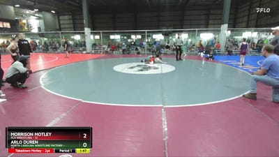 80 lbs Round 5 (6 Team) - Morrison Motley, FCA WRESTLING vs Arlo Duren, NORTH CAROLINA WRESTLING FACTORY